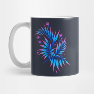 Waikiki Palm - Blue / Pink Mug